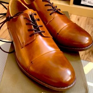 NEW, Sonoma brown Leather dress shoes US 8
